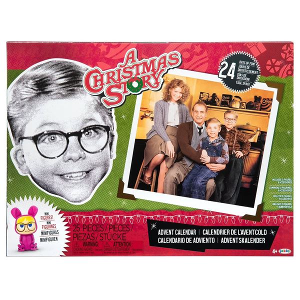 A Christmas Story Advent Calendar With 25 Mini Figures