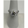 Image 2 : $3145 APPRAISED 5.00 CARAT BRILLIANT CUT SOLITAIRE RING