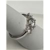 Image 2 : $1320 APPRAISED 2.00 CARAT TRIPLE STONE FAMILY RING