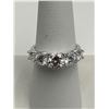 Image 4 : $2100 APPRAISED 3.60 CARAT 5 STONE ANNIVERSARY RING