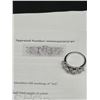 Image 8 : $2100 APPRAISED 3.60 CARAT 5 STONE ANNIVERSARY RING