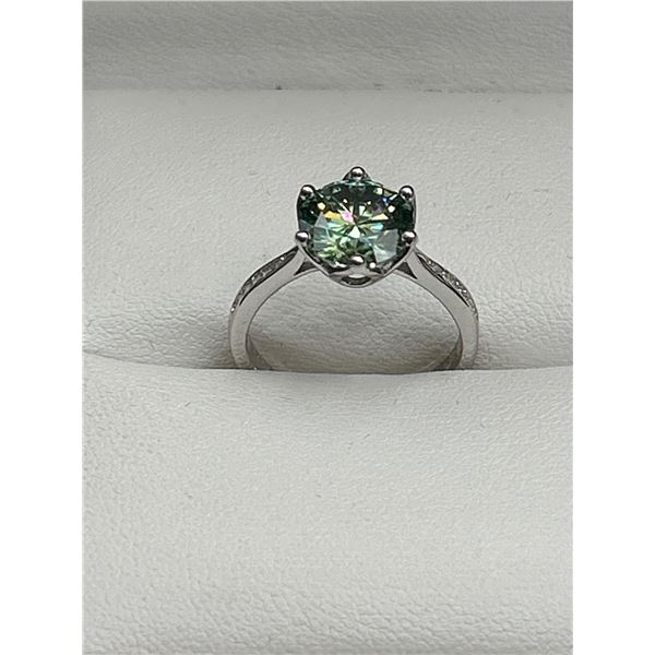 $1800 APPRAISED 3.00 CARAT ROUND CUT SOLITAIRE RING