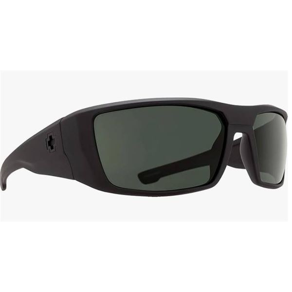 Spy Dirk SOSI ANSI Rx Matte Black Happy Gray Green Z87.1 / Z87.2 Optic Safety Glasses