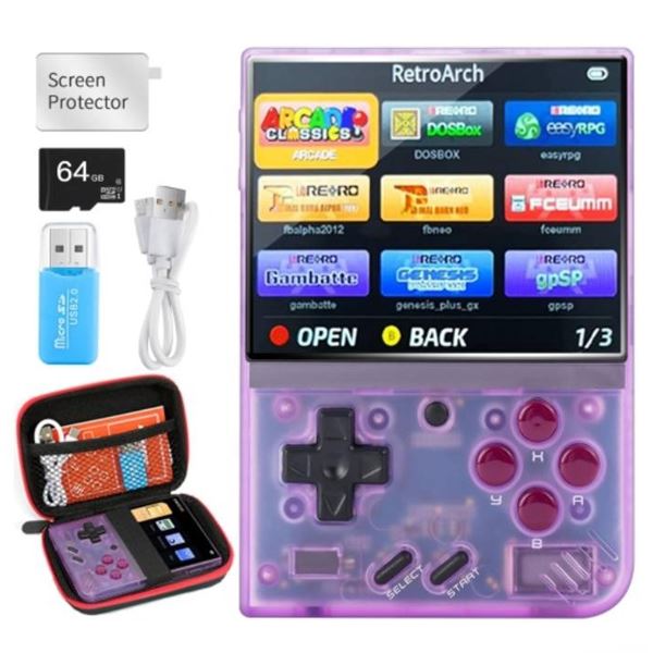 Miyoo+ Handheld Retro Console with Linux OS Support