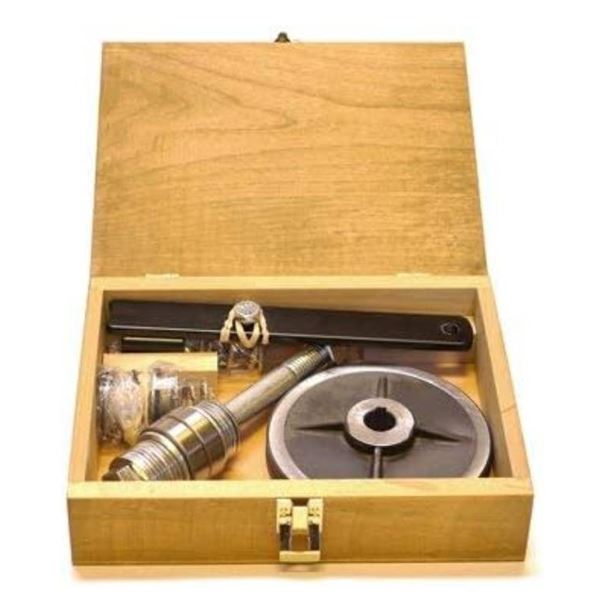 Grain Mill Burr Kit with Metal Components and Attachment Hardware