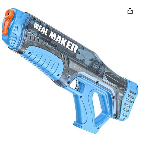 Artcool Powerful Fast Auto Suction Electric Water Gun,Full Auto 220+ Continuous Water Pistol Up to 2
