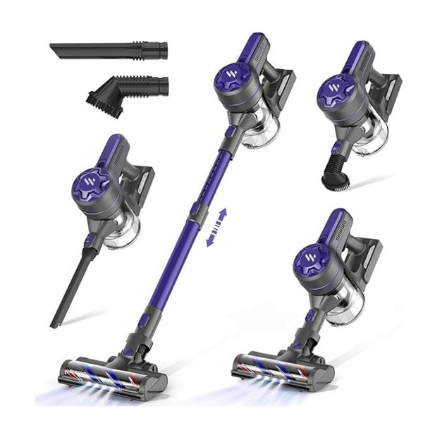 Cordless Vacuum Cleaner A10Pro with 20kPa Suction and 250W Power **May Vary From Stock Photo**