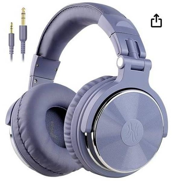 OneOdio Studio Pro 10 DJ Headphones with Hi-Res Audio Capability