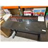 Image 3 : Tresanti Adjustable Height Desk, Glass Top