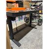 Image 4 : Tresanti Adjustable Height Desk, Glass Top