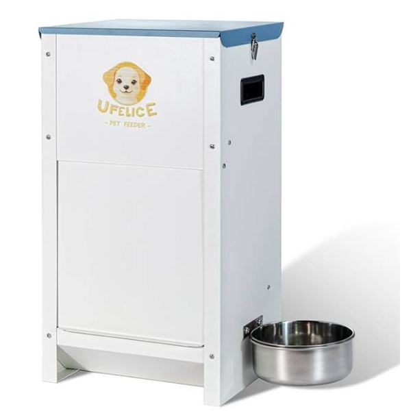 UFelice Gravity Pet Feeder with 25 LB Food Capacity