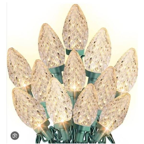 4 Sets Of Celebrations 100ct Christmas C9 Light Set Warm White