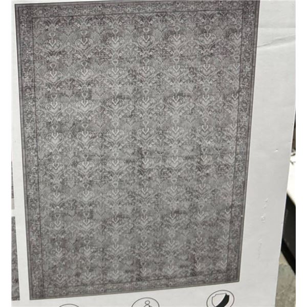 Wyatt and Ash 72 in x 108 in Machine Washable Area Rug