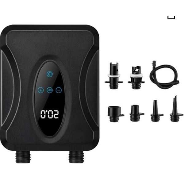 Taruuor Portable Paddle Board Inflator Model KCB-6615 with Real-Time Pressure Monitoring