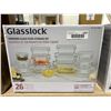 Image 2 : Glasslock Tempered Glass Food Storage Set, 26 Pieces