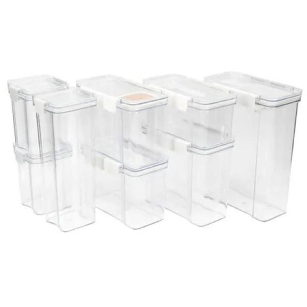 DryLock by Accent Modular Pantry Organization Set with Airtight Seal