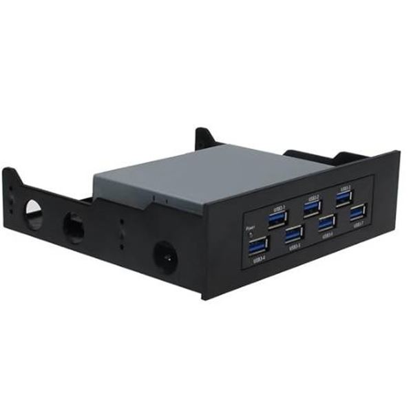 Sedna Internal USB 3.0 7 Port Hub (3.5″ Floppy Bay with 5.25″ DVD ROM Mounting Kit