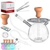 Image 1 : Smokvo Bubble Hookah Set with LED Light and Remote Control