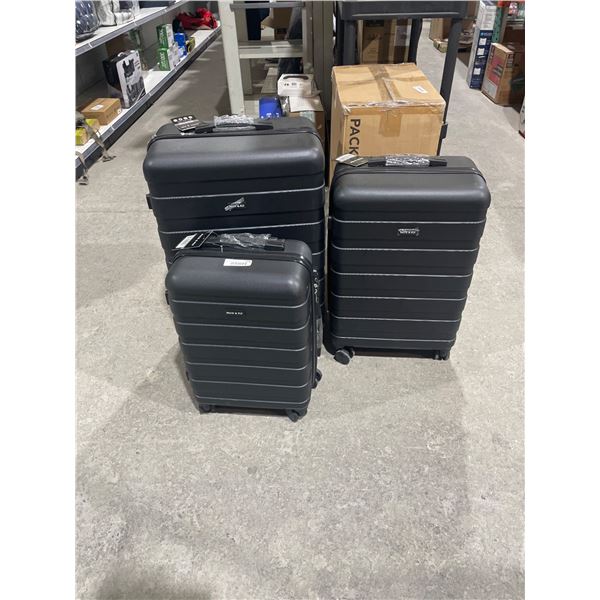 Pack & Fly Luggage Set: Large, Medium, and Cabin Suitcases
