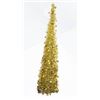 Image 1 : 6 Ft Tinsel Tree with Pop-Up Design and Stand Included