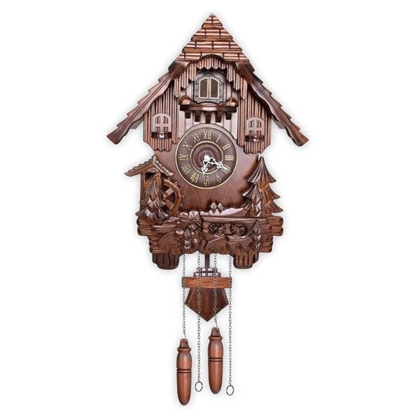 Kendal Cuckoo Clock Vintage Wall Clock Handcrafted Wood Cuckoo Clock Black Forest House Home Decor M