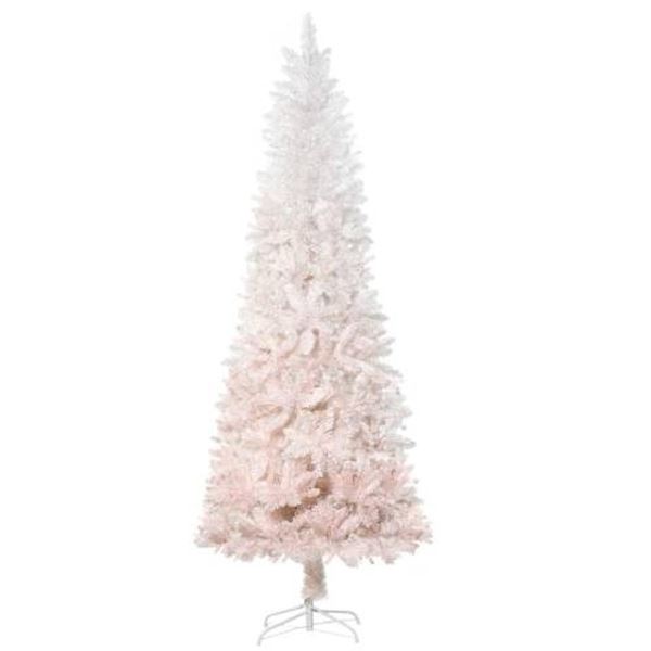 Pink 5.5′ Christmas Tree with White Lights