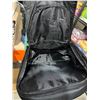 Image 2 : Black Nylon Backpack with Multiple Compartments and Adjustable Straps