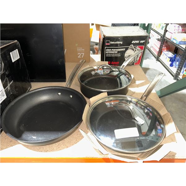 Kirkland Signature 5-Piece Cookware Set with Pans and Lids
