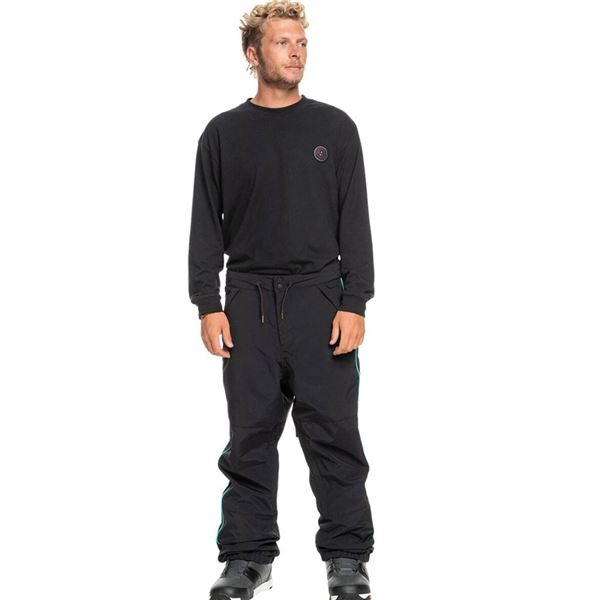 Quiksilver Men’s Black Ski Pants in Size XL with Tag Still Attached