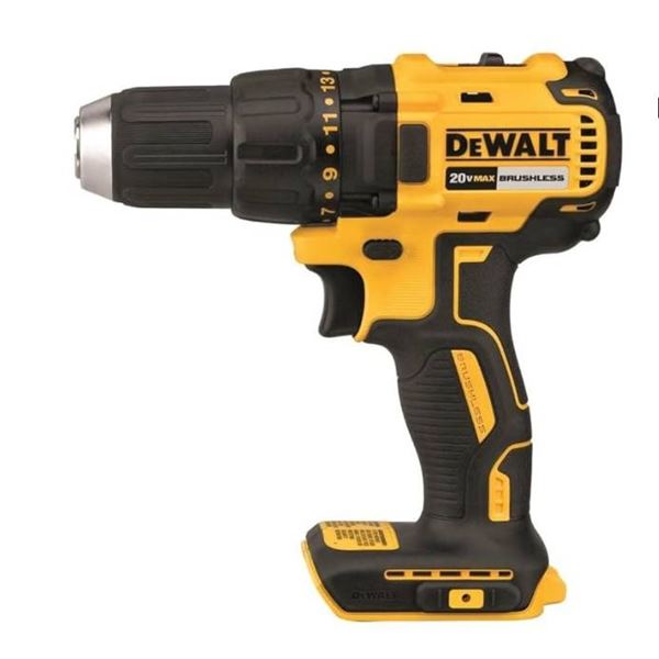 DEWALT 20V MAX Brushless Compact Drill, 1/2-in, Tool Only (DCD777B)