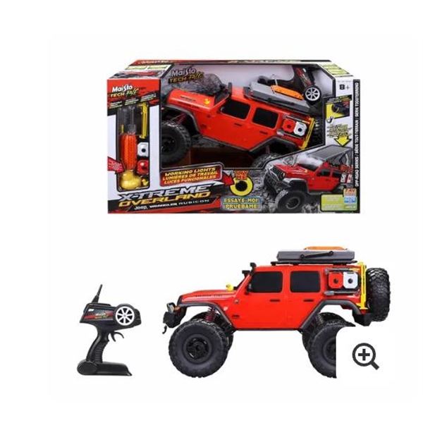 Maisto Tech RC Xtreme Overland Jeep Wrangler Rubicon 1:16 Scale