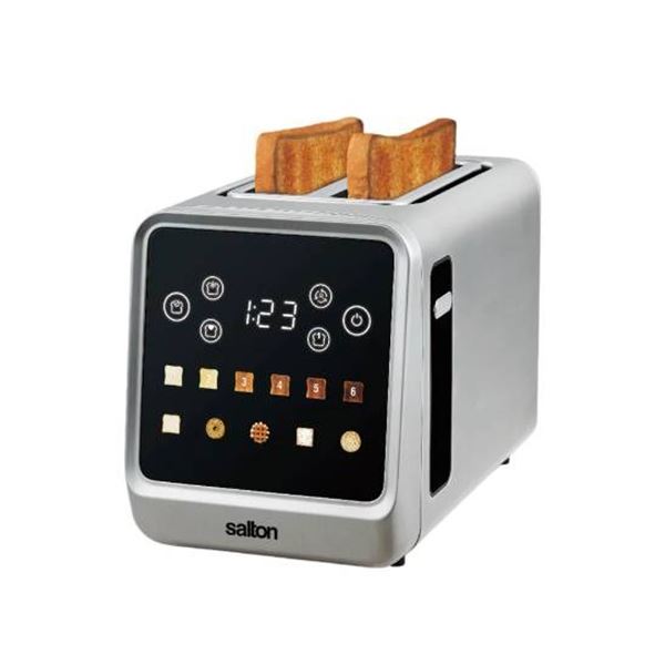 Salton Touchscreen 2-Slice Toaster With Adjustable Settings