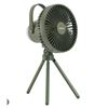 Image 1 : Camelion Portable Stand Fan with Adjustable Tripod and LED Light