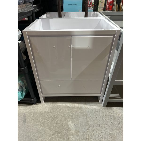 White Vanity Cabinet with Two Doors  3ft x 2.5ft x 1ft 6in