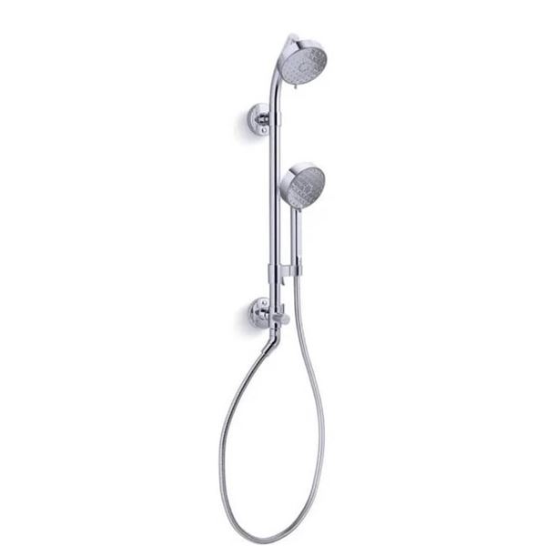 Kohler HydroRail Shower System with Showerhead and Handshower