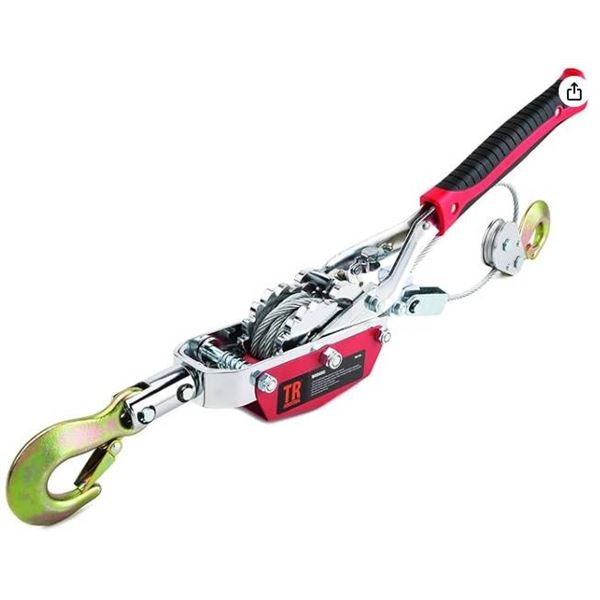 TR Industrial 4-Ton Dual Gear Portable Puller