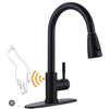 Image 1 : WOWOW Touchless Kitchen Faucet Model 2322301 with Sensor Operated Design