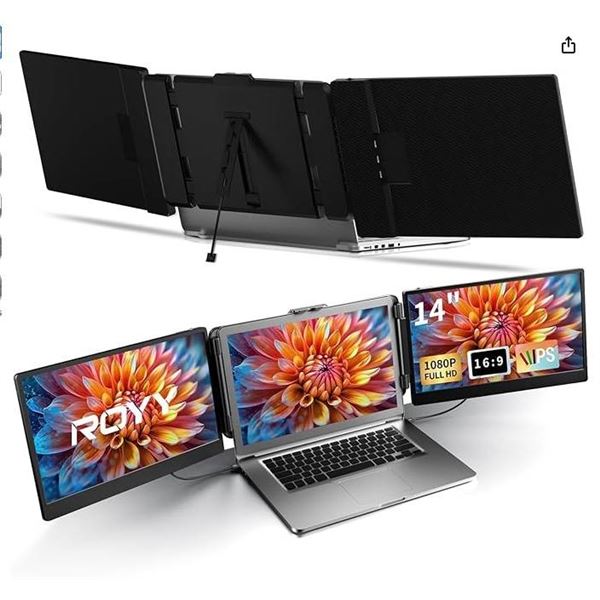 N3 Pro Dual Screen Laptop Screen Extender for Windows, Mac, and Android