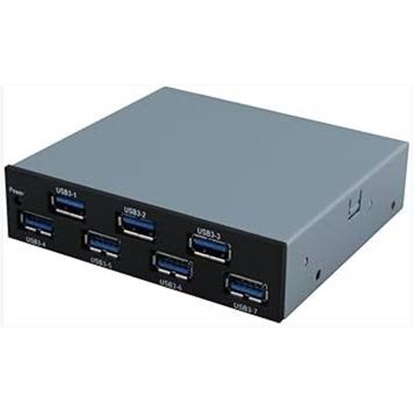 Sedna Internal 7-Port USB 3.0 Hub for Floppy Bay (X002V133BD)