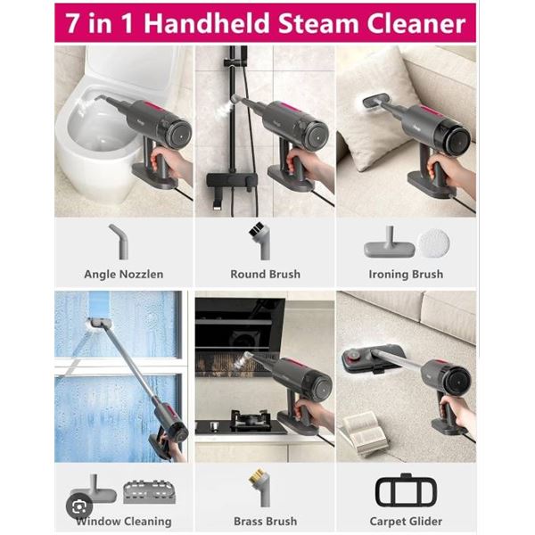 Neugo Multi-Purpose Steam Mop and Cleaner with Model X004NK64M7