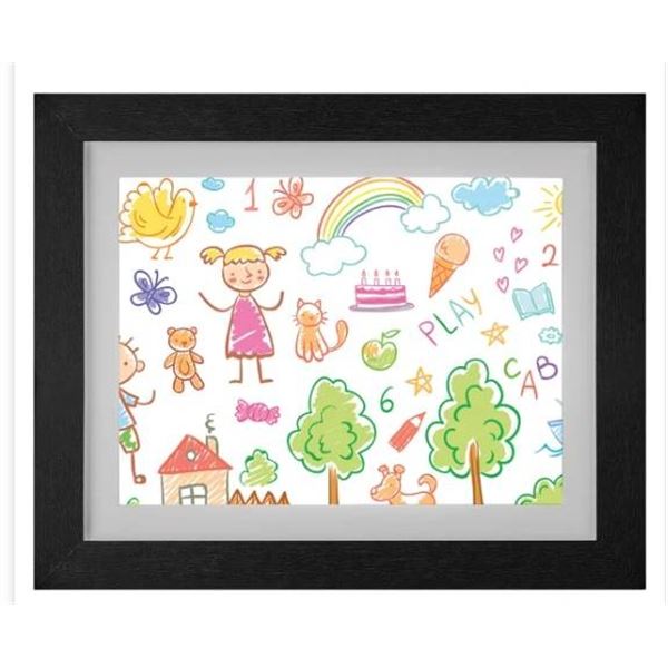 Mikasa Home Accents Keepsake Frames, Set of 2 (12×12 in) with 25 Artwork Capacity
