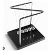 Image 1 : Newton’s Cradle Desk Accessory With Metal Frame and Base