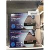 Image 2 : Moonrays Solar Gutter Lights with 2 BOXES OF 2 LED SMD Bright White Bulbs