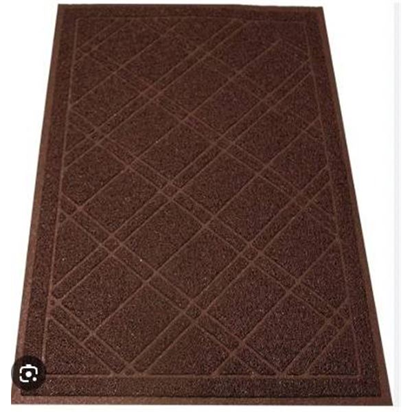 Lot of 2 SlipToGrip Waterproof Door Mat – 35 x 23 Inches
