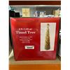 Image 2 : 6 Ft Tinsel Tree with Pop-Up Design and Stand Included