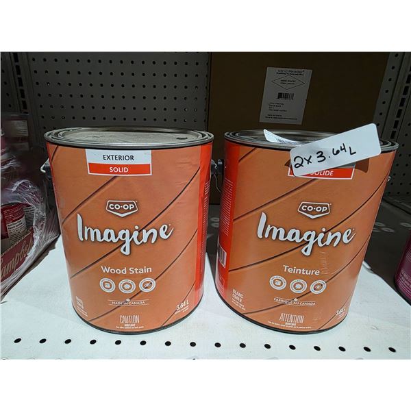 Co-op Imagine Wood Stain 2×3.64L Exterior Solid
