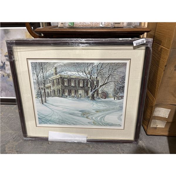 Winter Twilight Limited Edition Print by Trisha Romance, Number 901, 2ft 9in x 2ft 4in