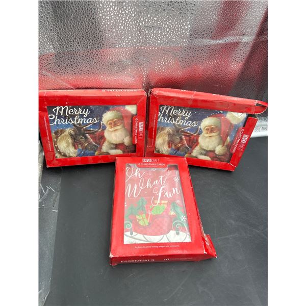 Lot of PaperCraft Essentials Holiday Card Collection, 30 Christmas Cards with Envelopes