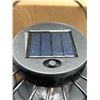 Image 4 : LED Solar Lantern 8-Inch,  Black Metal Design