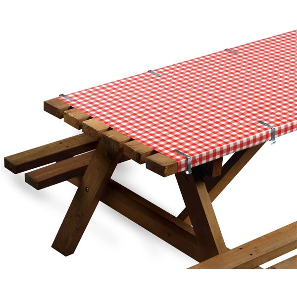 Coghlan’s Picnic Combo Pack With Tablecloth and Clamps, 54 x 72 in